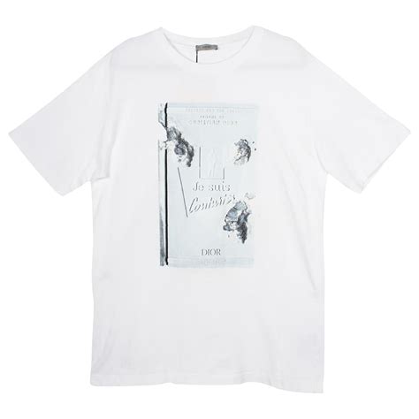 dior arsham t shirt|White Cotton Jersey T.